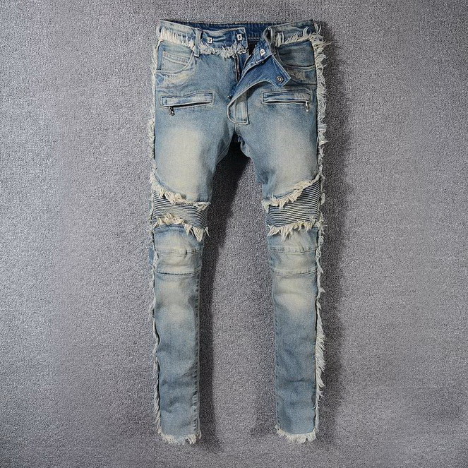 Balmain long jeans man 28-40 2022-3-3-111